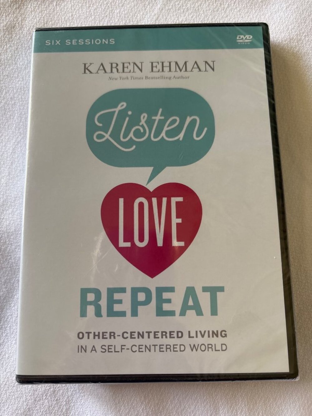 Listen Love Repeat By Karen Ehman DVD Six Sessions Zondervan New Sealed